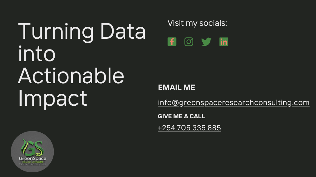 Best Research-Based Consulting Solutions in Kenya: Turning Data into Actionable Impact | GreenSpace Research & Consulting - Additional Image